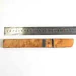 TOSAHWI Handmade Damascus Steel Fixed Blade Knife with White Shadow Wood Handle - Image 12