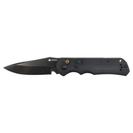 Tosahwi Veloce S35VN Button Lock Pocket Knife With G10 Handle