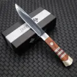 Tosahwi Handcrafted Full Tang Wood Handle Knife with Sheath - Image 3