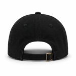 TOSAHWI Black Dad Hat with Yellow Embroidery – Outdoor Baseball Cap - Image 3