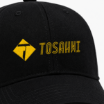 TOSAHWI Black Dad Hat with Yellow Embroidery – Outdoor Baseball Cap - Image 4