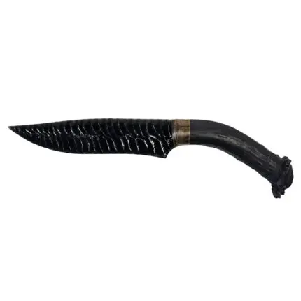 Tosahwi Handmade Obsidian Blade Knife With Antler Handle