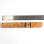 TOSAHWI Handmade Damascus Steel Fixed Blade Knife with White Shadow Wood Handle - Image 12