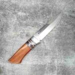 TOSAHWI Handmade M390 Steel Fixed Blade Knife with Desert Handle and Tooth Stone Accent - Image 13