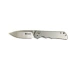 Tosahwi Button Lock Cool Pocket Knife with Titanium Alloy Handle