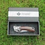 TOSAHWI Handmade Flipper M390 Steel Folding Blades EDC Pocket Knife - Image 3