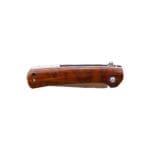 TOSAHWI Handmade DC53 Steel Folding Knife with Snakewood Handle - Image 5