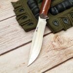 TOSAHWI HANDAME Martensite Cocobolo Fixed Blades Hunting Knife - Image 6