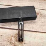 TOSAHWI HANDMADE Abalone Shell Handle EDC Mini Pocket Knife - Image 9