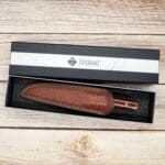 TOSAHWI HANDAME Martensite Cocobolo Fixed Blades Hunting Knife - Image 8