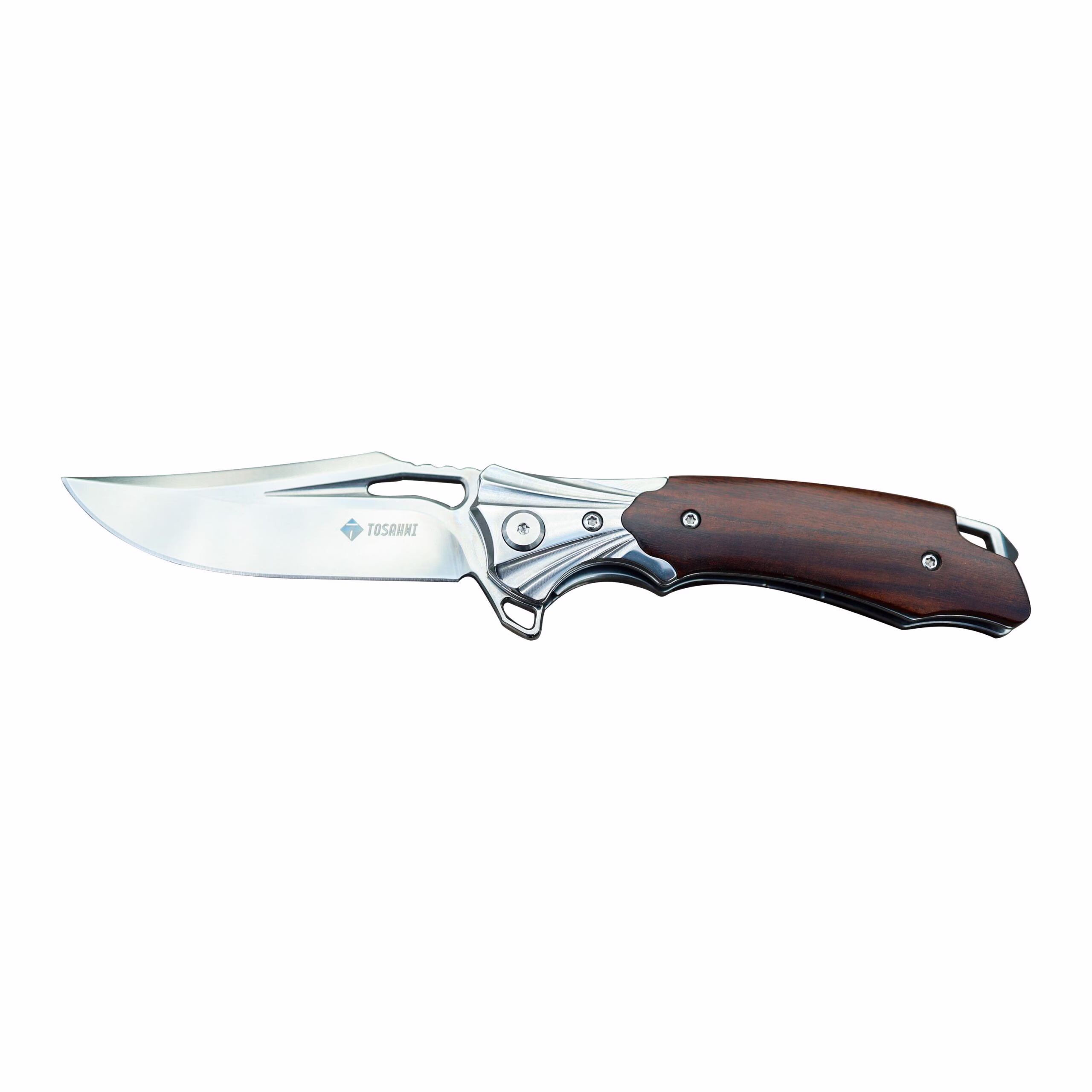 TOSAHWI Handmade Flipper M390 Steel Folding Blades EDC Pocket Knife