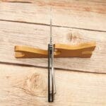 Tosahwi Damascus Steel Carbon Fiber Handle Frame Lock Pocket Knife - Image 6