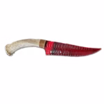 Tosahwi Handmade Red cat's Eye Gemstone Blade Knife