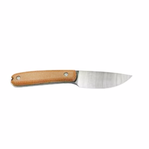 Tosahwi Drop Point Fixed Blade Micarta Handle Camping Knife With Kydex Sheath