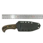 Tosahwi D2 Steel G10 Handle Heavy-Duty Hunting Knife With Kydex Sheath - Image 3