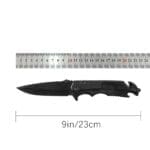 Tosahwi All Black Folding EDC 5 in 1 Pocket Knife - Image 6