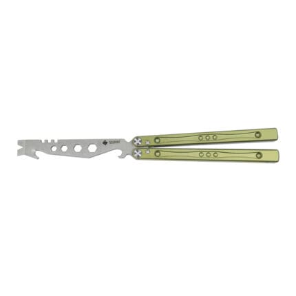 Tosahwi 14C28N Balisong Butterfly Knife Multi Tool