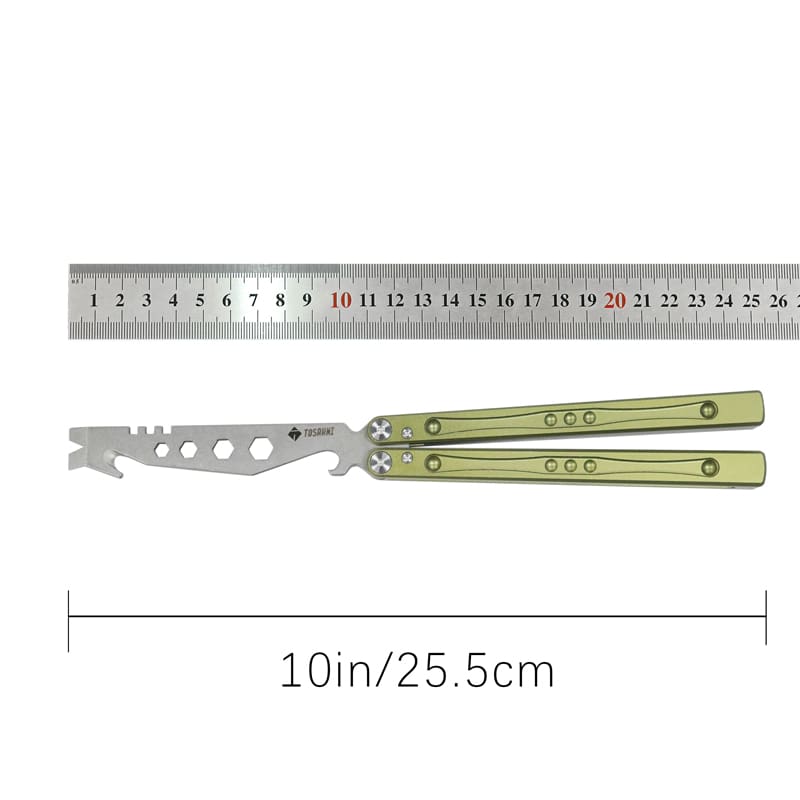 Melanie Butterfly Bliss Lサイズ Tosahwi 14C28N Balisong Butterfly Knife Multi Tool - Tosahwi