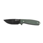 Tosahwi Drop Point Blade Green Micarta Handle Hunting Knife With Kydex Sheath